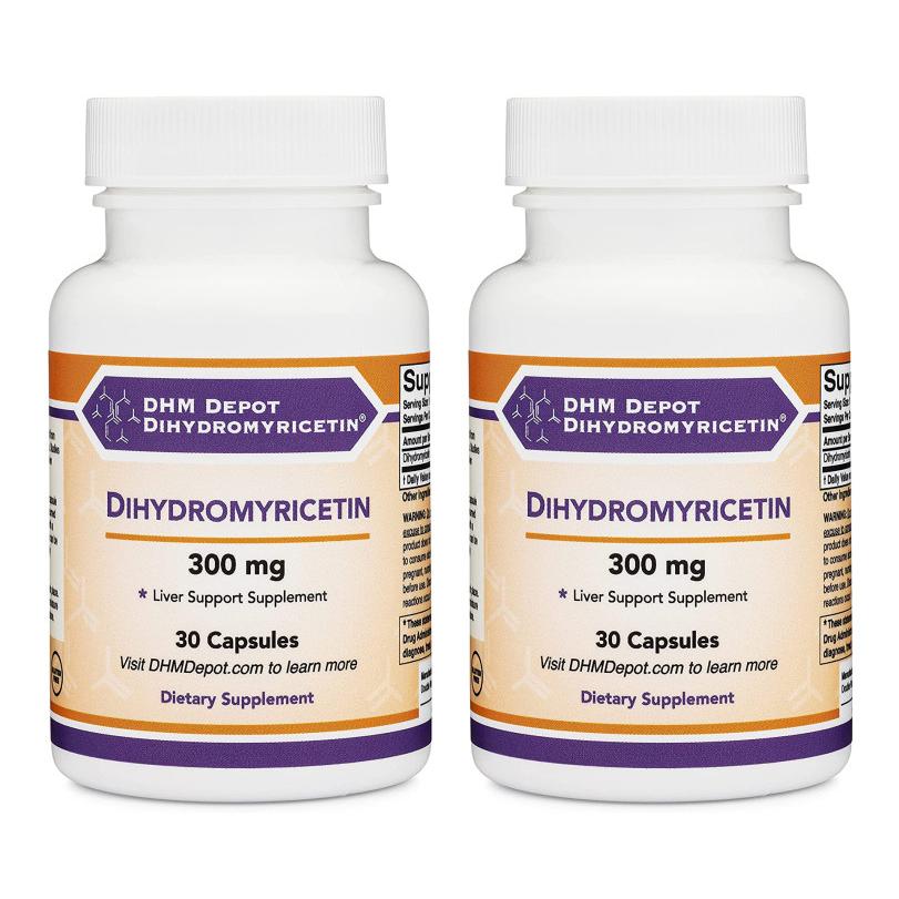 Double Wood Supplements社ジヒドロミリセチン ホベニア ダルシスエキス1粒あたり近所300瓱30粒入り口・入口が2本