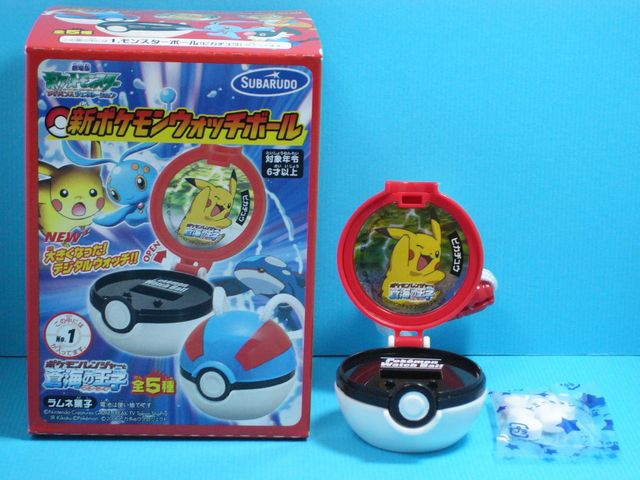 楽天市場 新ポケモンウォッチボール全５種類フルコンプ 298toys