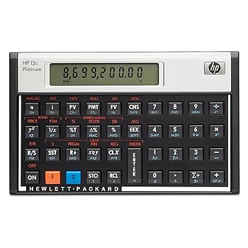 【中古】【39shop】HP★12c Platinum 金融電卓（非常に良い）｜ドリエム店