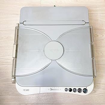 【中古】Canon 物真似機 Canon 身寄りコピア FC520薄墨色 A4相応う A4物真似4枚/分 自動小銃濃さ合わせる規則体系 キャリングハンドル付