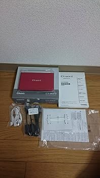 【中古】CASIO Ex-word 陰電子字引き XD-SP6600RD 100コンテンツ多字引き 原住民+7ヶ国TTS音吐相応う メインダイアログボックス+手描きダイアログボックス積み上げる 模範例