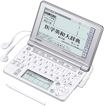 【中古】CASIO Ex-word 陰電子字引き XD-空想科学小説5700MED 音吐相応う 50コンテンツ 診療系判定基準模範例 5.3型液晶クイック調色板