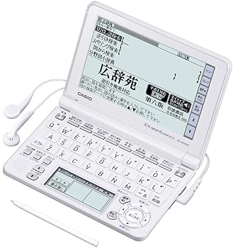 【中古】CASIO Ex-word 電子辞書 XD-GF6500WE ホワイト 音声対応 120コンテンツ 多辞書総合モデル クイックパレット5.7型横117.0×縦66.1mmタッチパネル