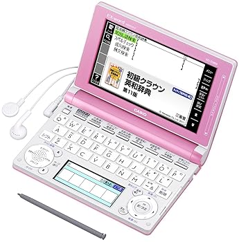 【中古】【39shop】カシオ★電子辞書 エクスワード 中学生モデル XD-D3800PK ライトピンク（非常に良い）｜ドリエム店