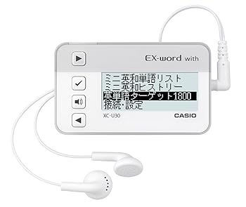 【中古】【39shop】カシオ★デジタル単語帳 エクスワード with 中学生モデル XC-U30(非常に良い)|ドリエム店