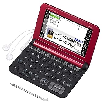 【中古】カシオ 電子辞書 エクスワード ビジネスモデル XD-K8500RD レッド コンテンツ170