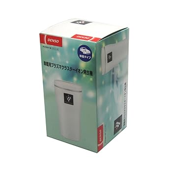 【中古】DENSO デンソー プラズマクラスターイオン発生機 車載用 ホワイト PCDNY-Wホワイト