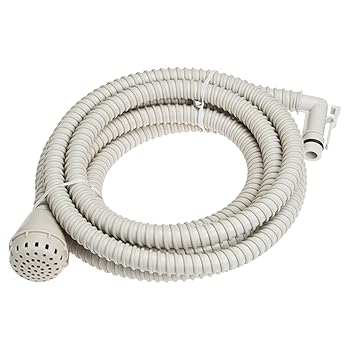 【中古】SANEI 風呂水給水ホースセット 長さ4M バスポンプ機能付洗濯機用 Wフィルター付 PT171-871S-4 グレー