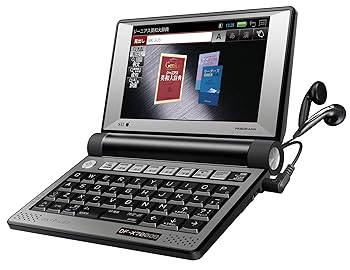 【中古】セイコーインスツル 陰電子字引き DAYFILER 商行為模範例 DF-X7000 黒いこと