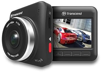 【中古】Transcend ドライブレコーダー DrivePro 200 WiFi対応 300万画素フルHD 広角 吸盤マウント TS16GDP200M-J