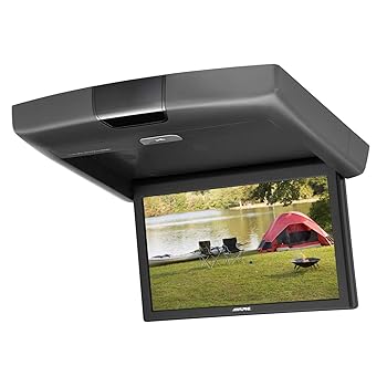 【中古】【39shop】アルパイン★ALPINE 10.1型LED WSVGA液晶 リアビジョン リアモニター 後席モニター シルバー RSA10S-L-S(良い)|ドリエム店