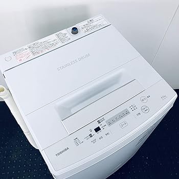 【中古】東芝 全自動洗濯機 4.5kg ピュアホワイト AW-45M5 W 31,732円