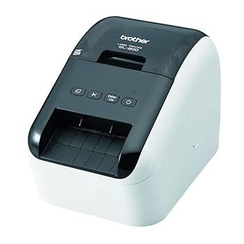 【中古】茶飲み友だち 色合い 感熱下げ札印刷者 QL-800 23粍-62粍幅相応う/DK磁気テープ/DK下げ札