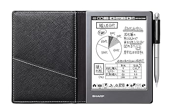 【中古】【39shop】シャープ★電子ノート ブラック系 WG-S50（良い）｜ドリエム店