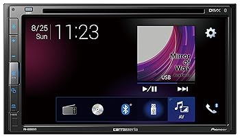 【中古】【39shop】Pioneer★パイオニア ディスプレイオーディオ FH-6500DVD 6.8インチ 2DIN CD DVD USB Bluetooth iPod iPhone AUX DSP カロッツェリア(良い)|ドリエム店