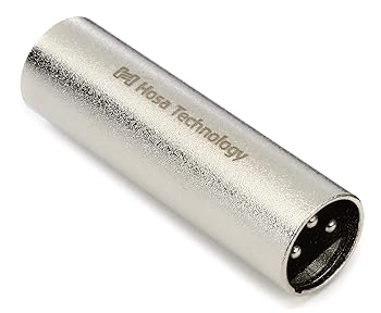 【中古】Hosa GXX-144 両側XLR3ピンオス 変換アダプター