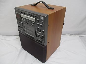 【中古】【39shop】DENON★CDV-550 DVDカラオケシステム 木目（非常に良い）｜ドリエム店