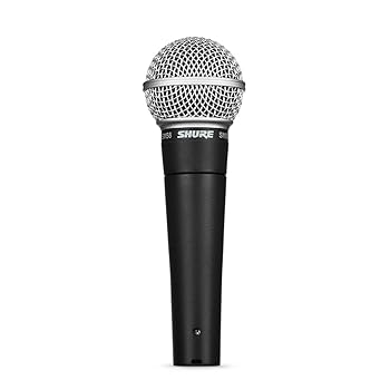 【中古】SHURE シュア ダイナミックマイク SM58-LCE : ON/OFFスイッチなし 単一指向性 カーディオイド XLR 有線 ボーカル 歌 ライブ 収録 配信 録音 レコ