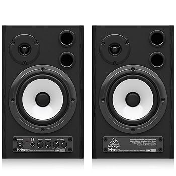 【中古】【39shop】ベリンガー★24-bit/192 kHz デジタル 40 W ステレオニアフィールドモニター2本セット MS40（良い）｜ドリエム店