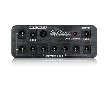 【中古】【39shop】One★Control ワンコントロール エフェクター用 パワーサプライ Distro Tiny Power Distributor ブラック(良い)|ドリエム店