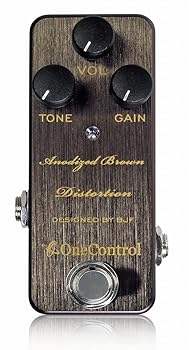【中古】One Control ワンコントロール エフェクター ディストーション Anodized Brown Distortion