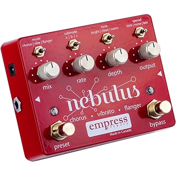 【中古】Empress Effects エンプレスエフェクト モジュレーション コーラス フランジャー ビブラート ギターエフェクター Nebulus