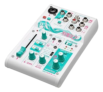 【中古】【39shop】YAMAHA★ウェブキャスティングミキサー 3チャンネル 初音ミクおためしセット」 AG03-MIKU(非常に良い)|ドリエム店