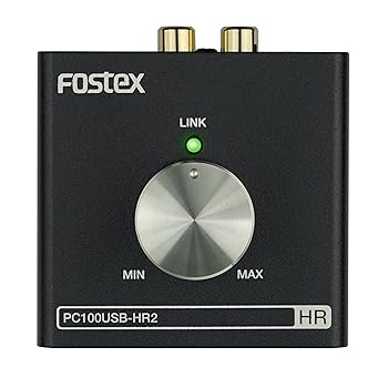 【中古】FOSTEX ボリュームコントローラー ハイレゾ対応 PC100USB-HR2