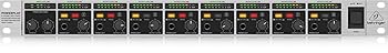 【中古】Behringer ヘッドフォンアンプ 8ch 1Uサイズ 2バンドEQ搭載 HA8000 V2