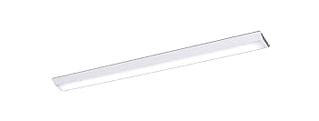 【中古】パナソニックPanasonic 一体型LEDベースライト iDシリーズ 40形 直付型 Dスタイル W150 一般タイプ 4000lmタイプ 非調光タイプ FLR40形×2灯器具