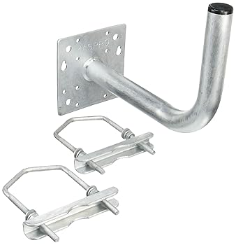 【中古】BUFFALO 室外空中線とり備える用打っ付け金具 WLE-KG-VPB