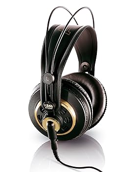 【中古】AKG 有線 セミオープン型ヘッドホン スタジオモニター K240S国内正規品 ブラック