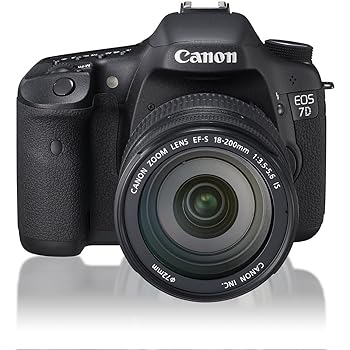 【中古】Canon デジタル一眼レフカメラ EOS 7D レンズキット EF-S18-200mm F3.5-5.6 IS USM EOS7D18200ISLK