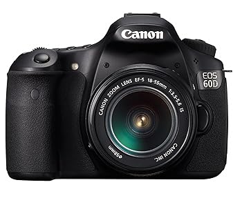 【中古】【39shop】Canon★デジタル一眼レフカメラ EOS 60D レンズキット EF-S18-55mm F3.5-5.6 IS EOS60D1855ISLK(良い)|ドリエム店