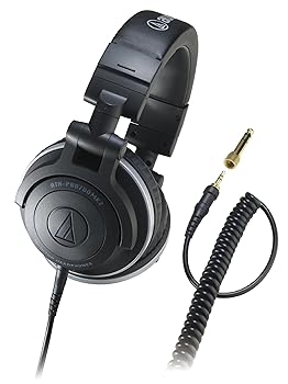 【中古】audio-technica 密閉型DJ管する受話器 黒いこと ATH-PRO700MK2 その他-家電