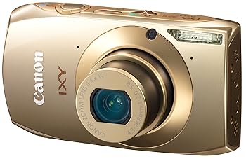 【中古】Canon デジタル写真機 IXY32ゴールド IXY32SGL 1210万絵素 光学4.4倍望遠レンズ 3.2型ワイドタッチパネル 盛りだくさん固定ディスク映像