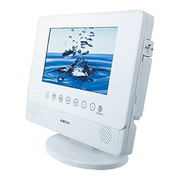 【中古】BEX 防水 お風呂 テレビワンセグ&DＶDプレーヤー 液晶7インチ ホワイト BWDO-710WH