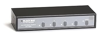 【中古】Black Box 4x2 DVI マトリックススイッチ オーディオとRS-232コントロール