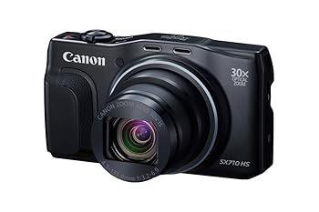 【中古】Canon デジタルカメラ PowerShot SX710 HS ブラック 光学30倍ズーム PSSX710HSBK