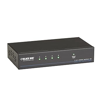 【中古】【39shop】Black★Box 1x4 4K HDMIスプリッター(非常に良い)|ドリエム店