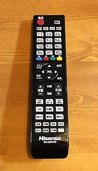 【中古】純正品 ハイセンス Hisense 液晶テレビ用リモコン　EN-32954HS
