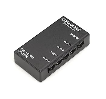 【中古】4 - portモデムスプリッタ RS - 232 on RJ - 45