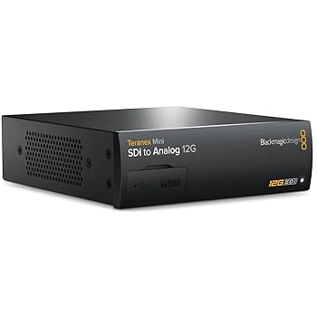 【中古】Blackmagic Design Teranex Mini Converter - SDI to Analog 12G with XLR Audio Connections