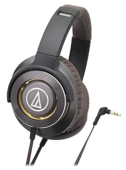 【中古】オーディオテクニカ SOLID BASS ポータブルヘッドホン 重低音 ガンメタリック ATH-WS770 GM