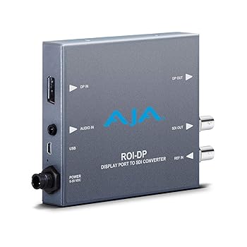 【中古】AJA ROI-DP 見せびらかす界面 - 3G-SDI ミニコンピューター取り替えっこ 客体一画 ROI スケーリング