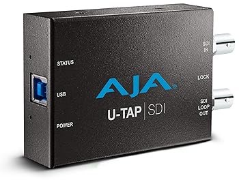【中古】Aja U-TAP SDI 分かりやすい USB3.0 ワット数 SDI キャプチャデバイス