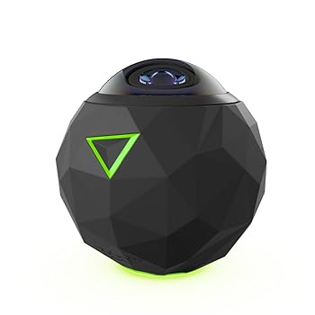 【中古】360fly 4K VR動き写真器 4K相応う 360°映像・休止状態画 64GB内蔵記憶装置積み上げる FL364KZ111