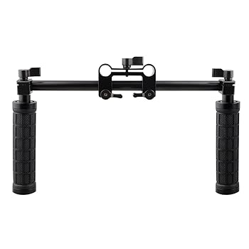 【中古】CAMVATE ハンドルグリップ フロントハンドバー クランプマウント 15mm ロッドサポートシステム ショルダーリグ ブラック 26,696円