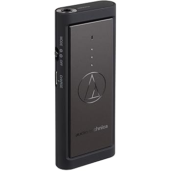 【中古】オーディオテクニカ ポータブルヘッドホンアンプ Bluetooth AT-PHA55BT ブラック