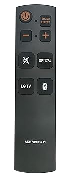 【中古】【39shop】AKB73996711★交換用リモコン LG Sound Plate:240 LAP240 LAP340 LAP345C LAP347C LAP341 サウンドプレート サブリモコン AKB73996701(良い)|ドリエム店